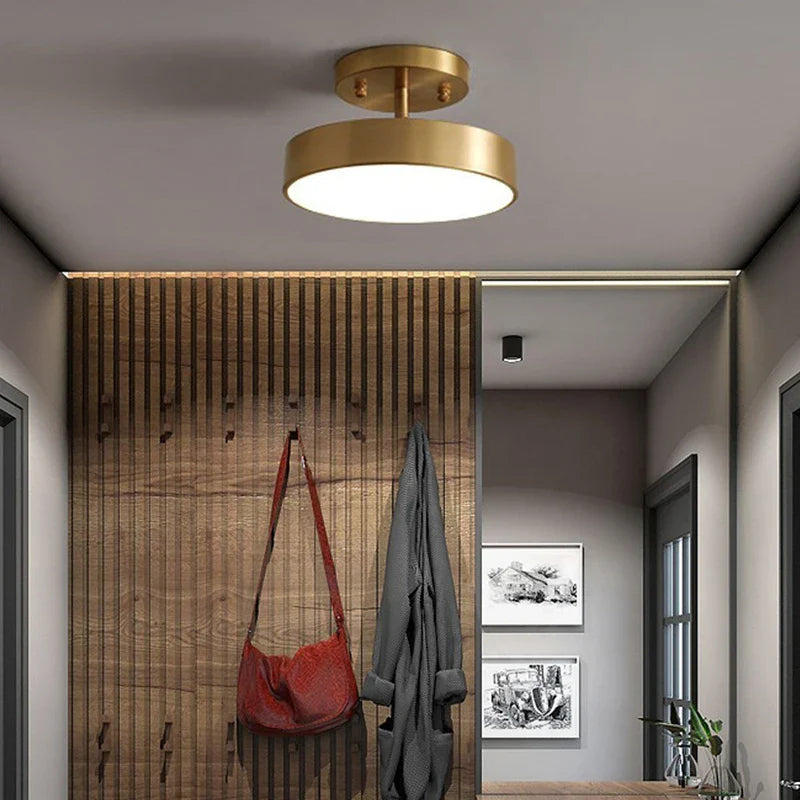 Plafonnier LED Arcus Doré