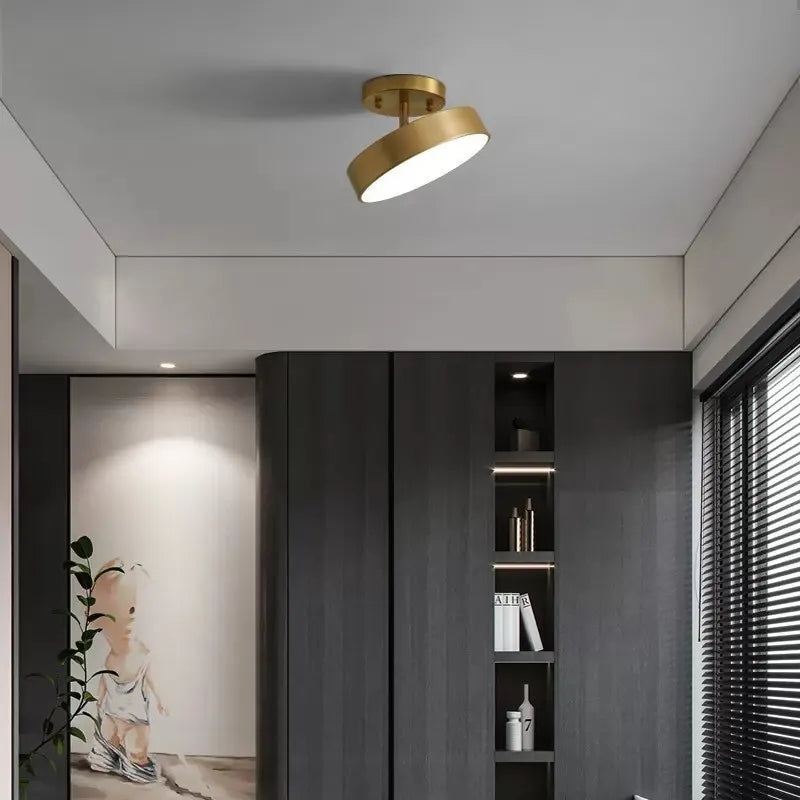 Plafonnier LED Arcus Doré